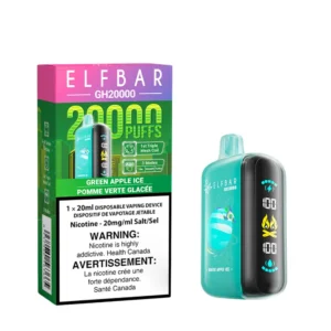 Elfbar 20k-green Apple Ice