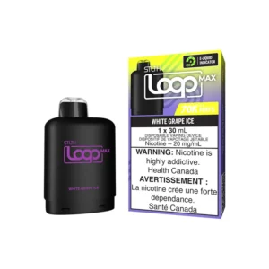 Stlth70k Loop Max-white Grape Ice
