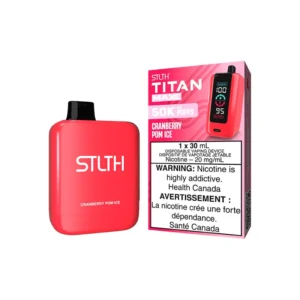Stlth Max 50k Cranberry Pom Ice
