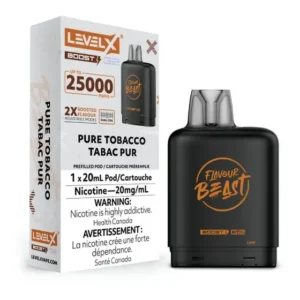 Level X 25k-pure Tobacoo