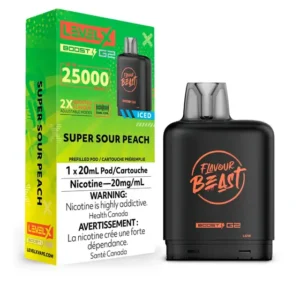 Level X 25k-supersour Peach
